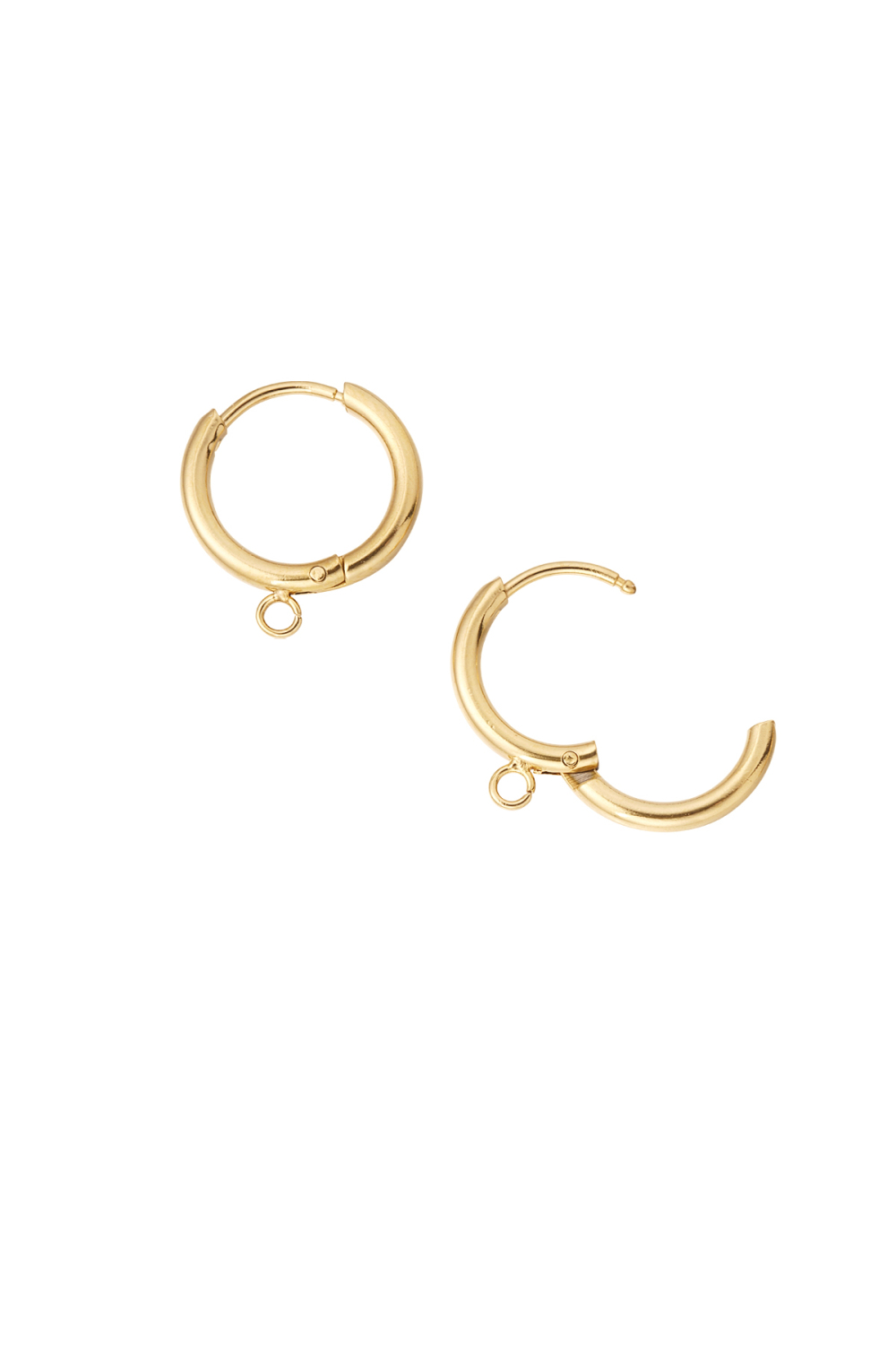 Boucle D'oreille Diy Avec Une Ouverture 