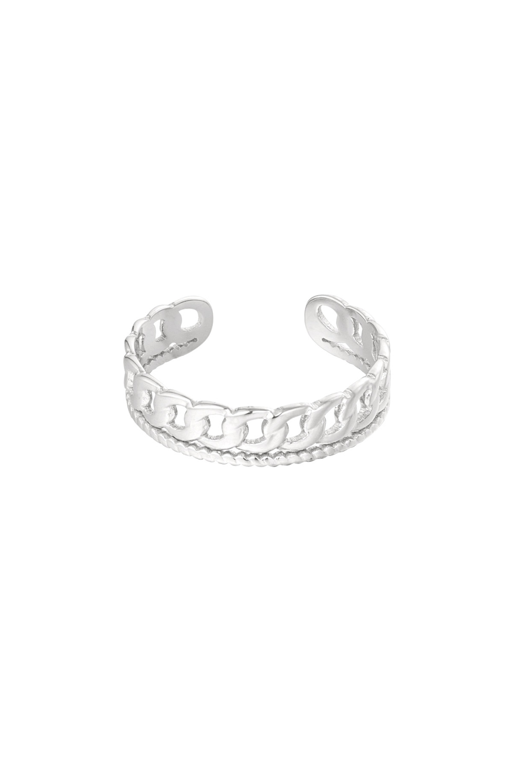 Bague Double Lien 