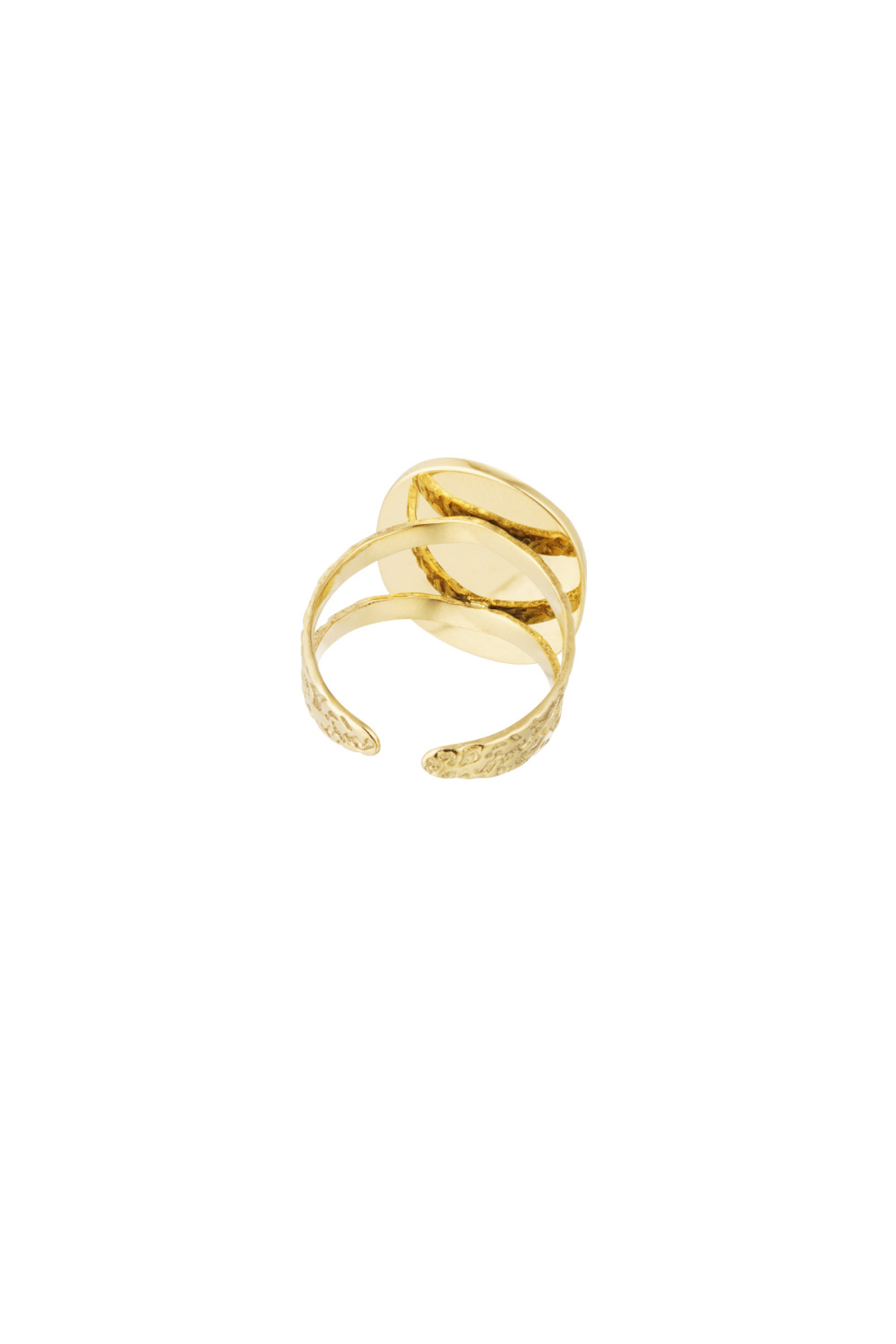 Bague Pierre Avec Étoile - Doré/Bleu Image5