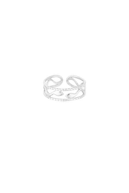 bague style serpent