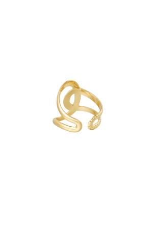 Détail Noeud De Bague - Doré h5 Image3