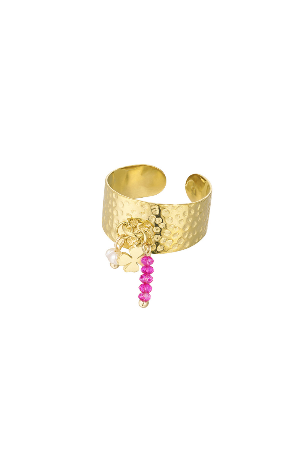 Bague Tendance Avec Charms 