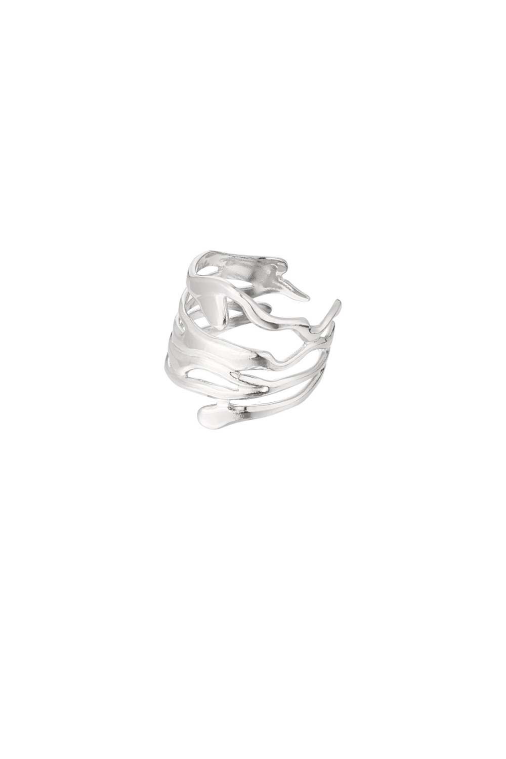 Bague Esthétique Feuilles 