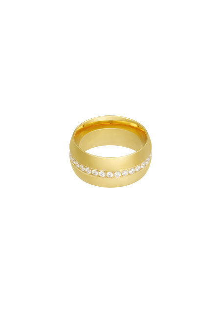Bague Large Avec Pierres