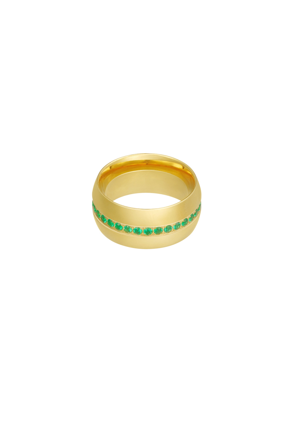 Bague Large Avec Pierres