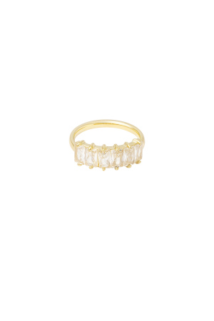 Bague Pierres En Rangée h5 
