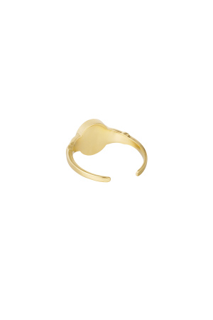 Bague Fleur Taille Unique - Doré h5 Image6