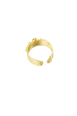 Bague Pierre Avec Déccouleur Oration - Couleur Or/Vert h5 Image5