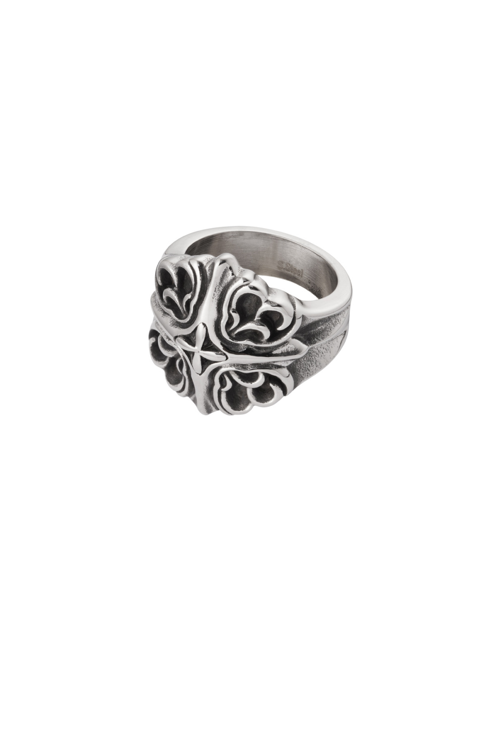 Bague Homme Ornement Subtil 