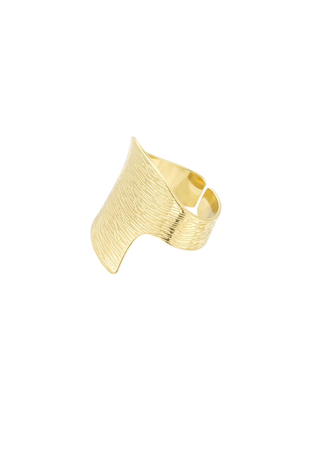 Bague Asymétrique Must - Dorée Image3