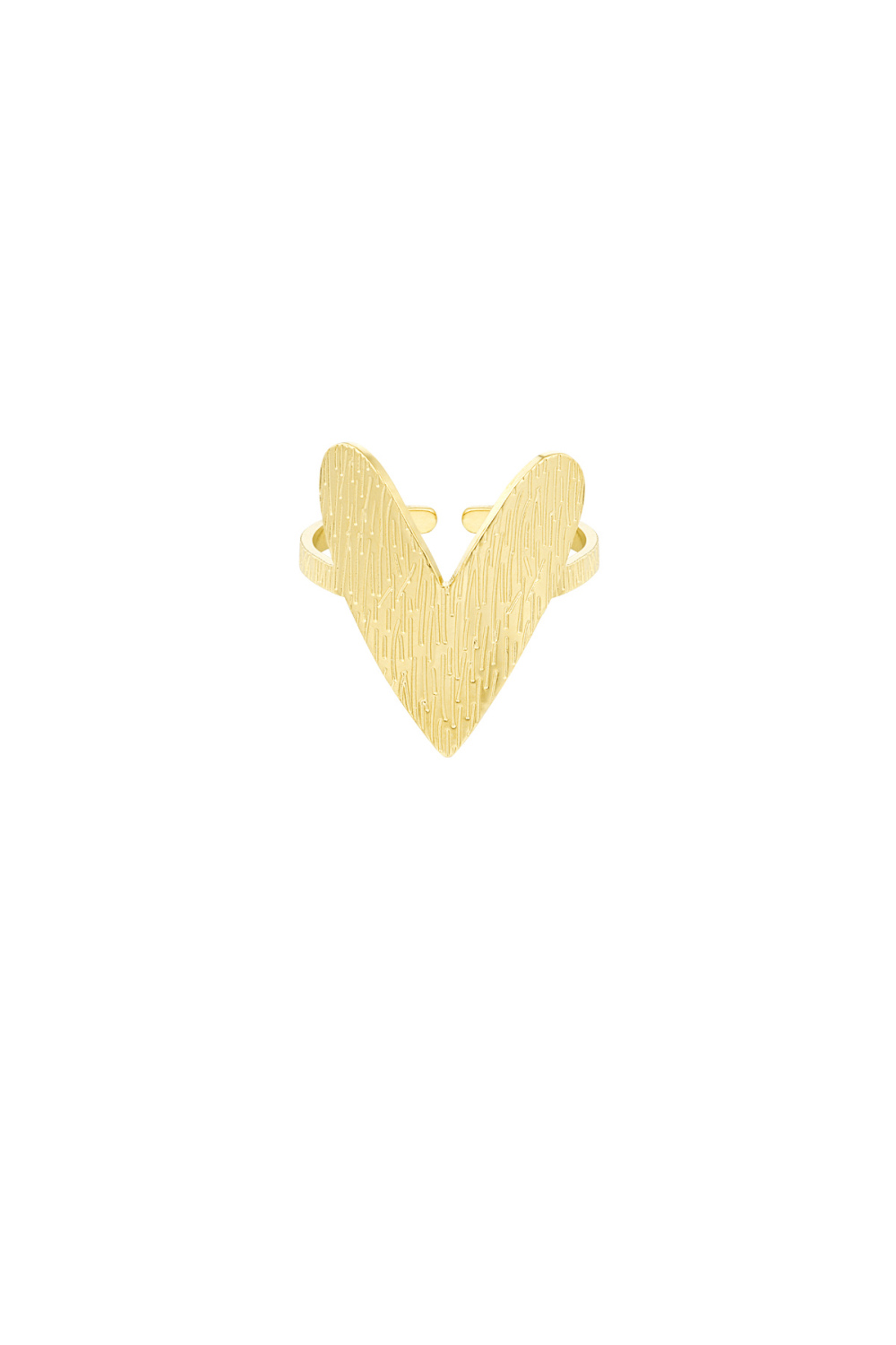 Bague Avec Grand Coeur 