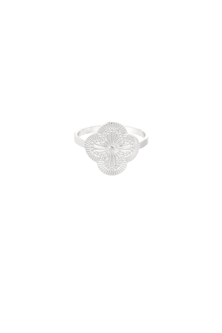 Bague Trèfle Avec Structure