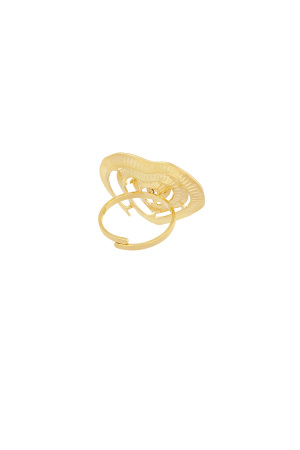 Bague Coeur Tendance Avec Perle h5 Image3