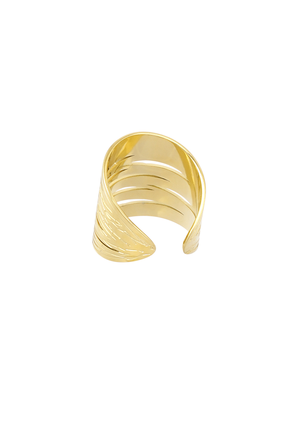 Bague Ouverte Longue Déclaration h5Image3