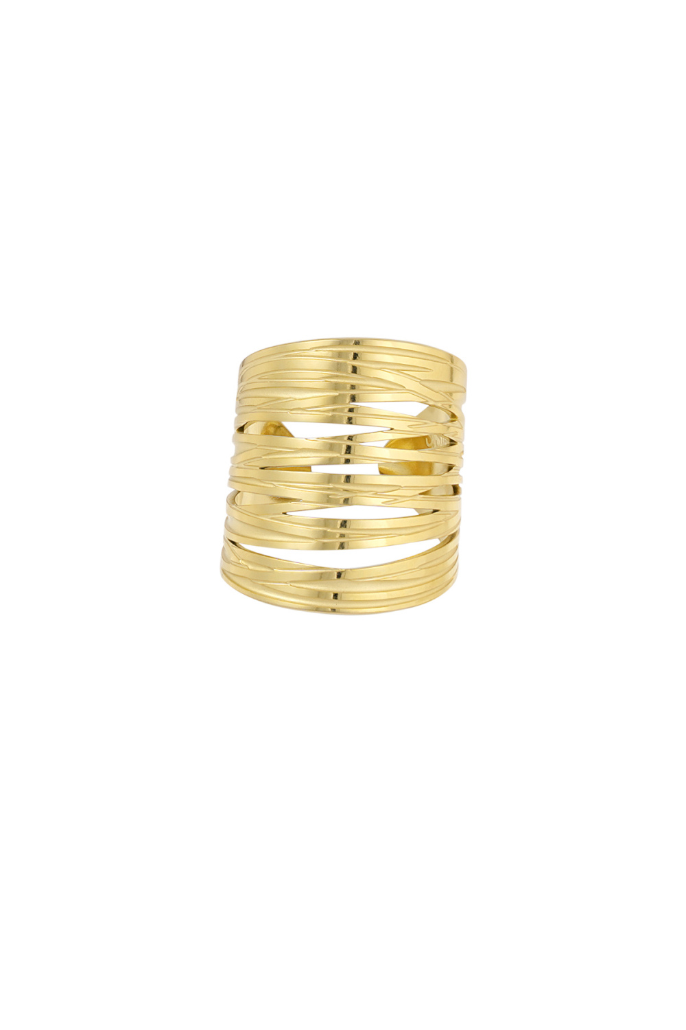 Bague Ouverte Longue Déclaration