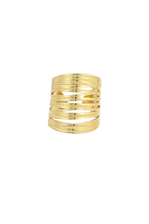Bague Ouverte Longue Déclaration h5
