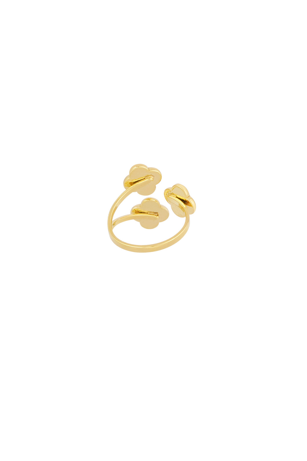 Bague Triple Trèfle h5Image2