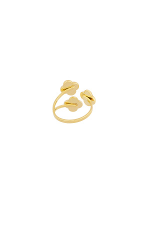 Bague Triple Trèfle h5 Image2