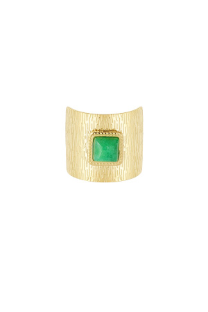 Bague Bohème Luxuriante - Dorée h5