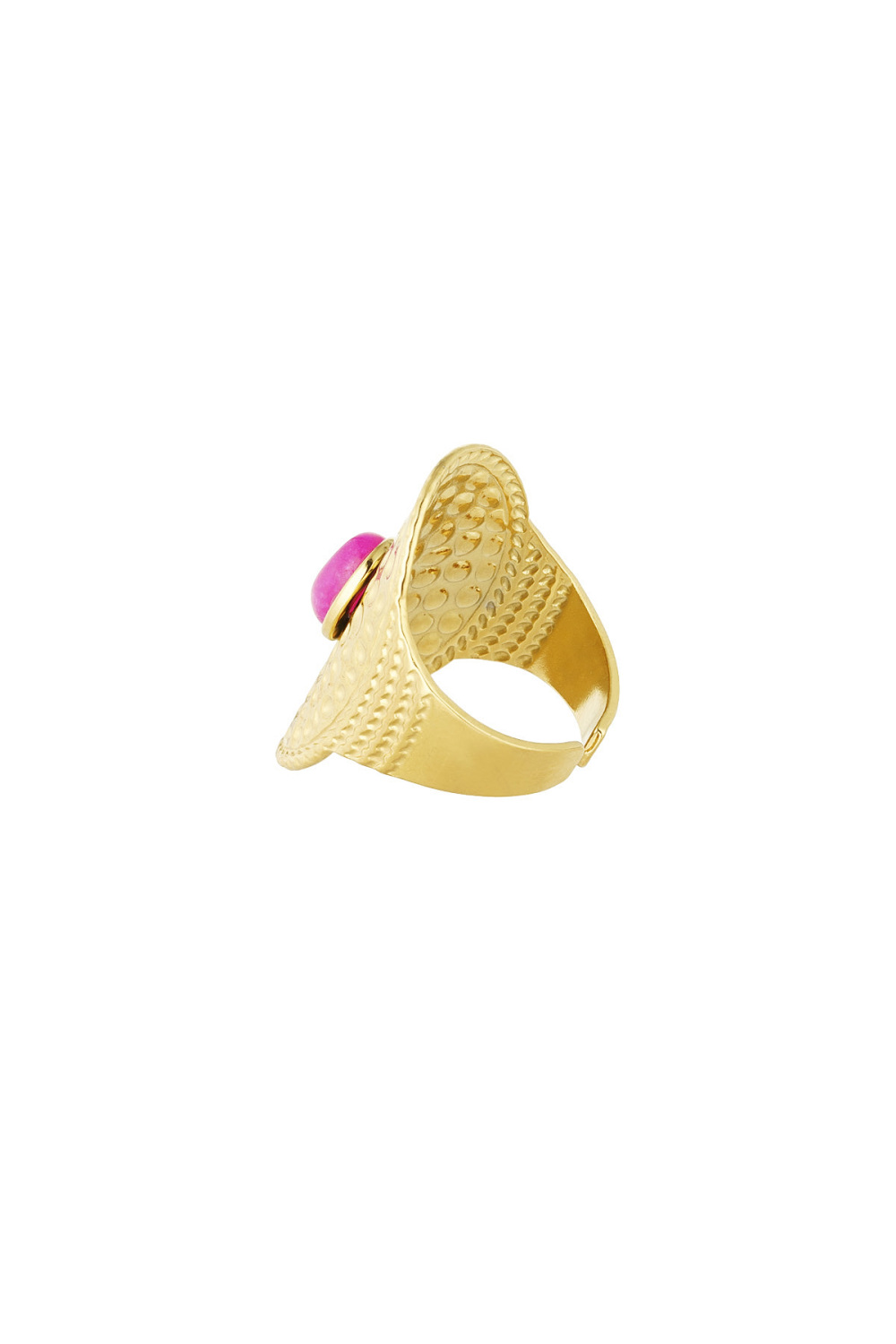 Bague Fantaisie Pierre Rose Image3