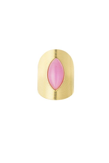 Bague bohème nomade - dorée