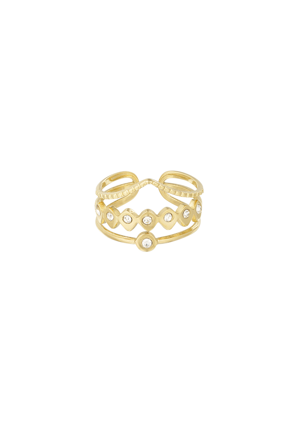 Bague Triple Déclaration  