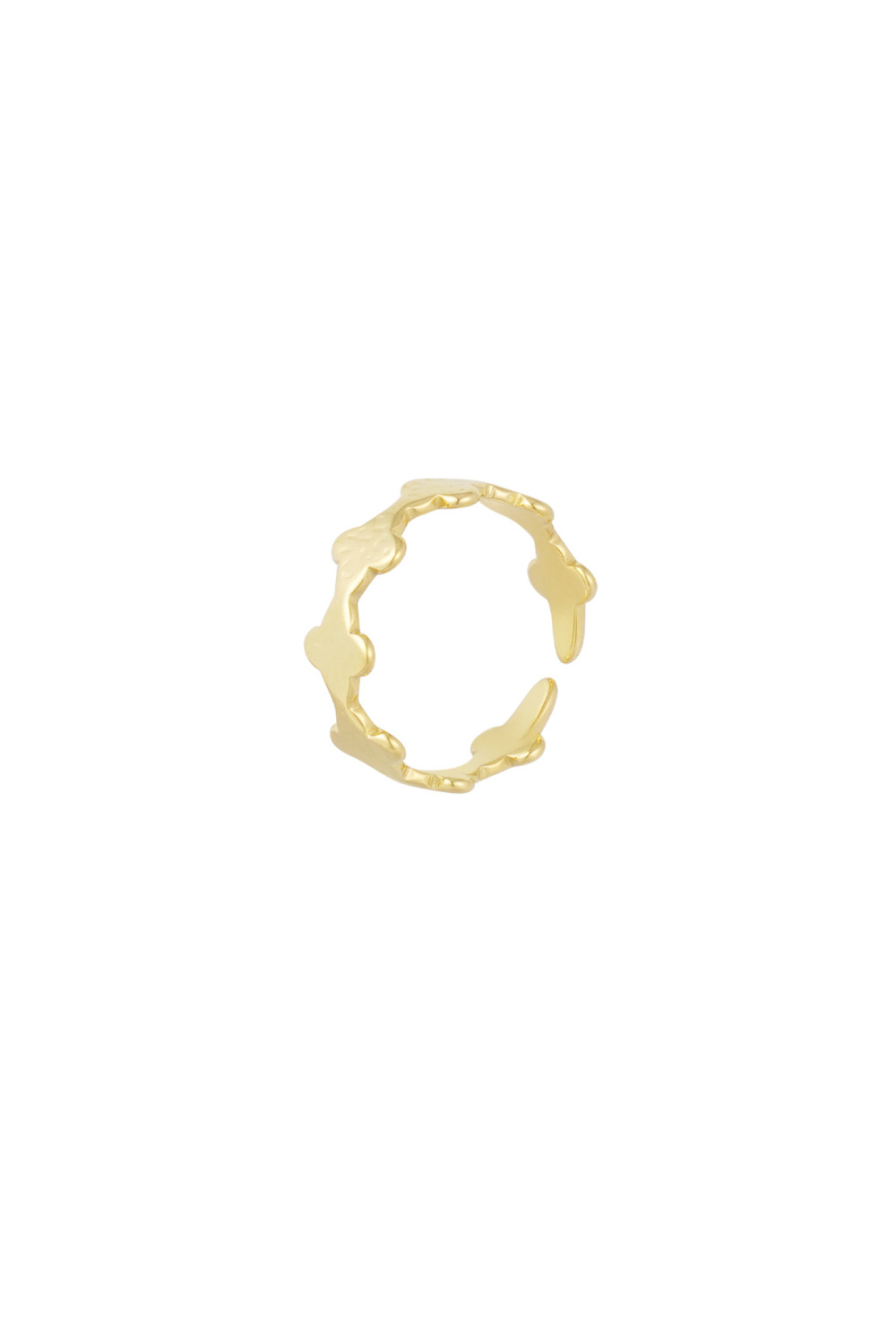 Bague Trèfle Vibes - Dorée 