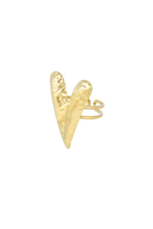 Bague D'amour Structurée h5