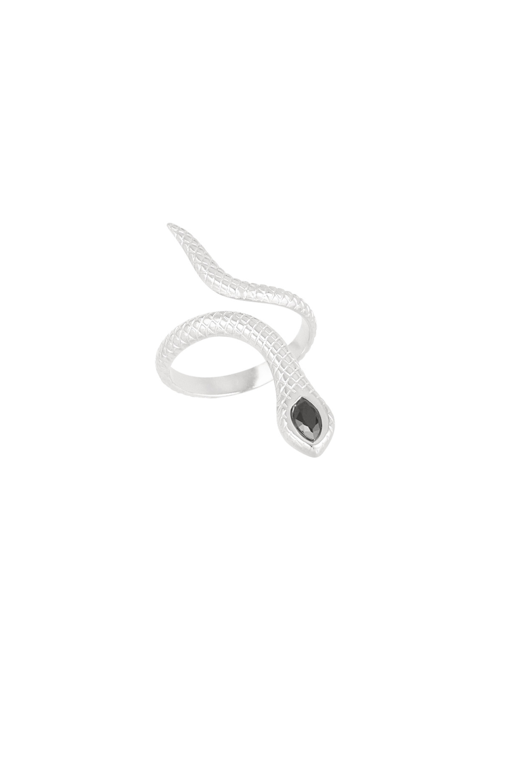 Bague Serpent Noir Image5