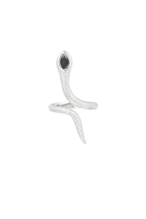 Bague Serpent Noir h5 Image4
