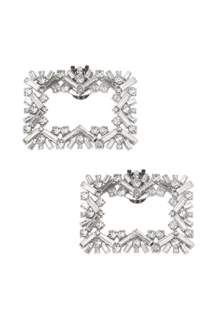 Clips À Chaussures Carrés Diamant h5 