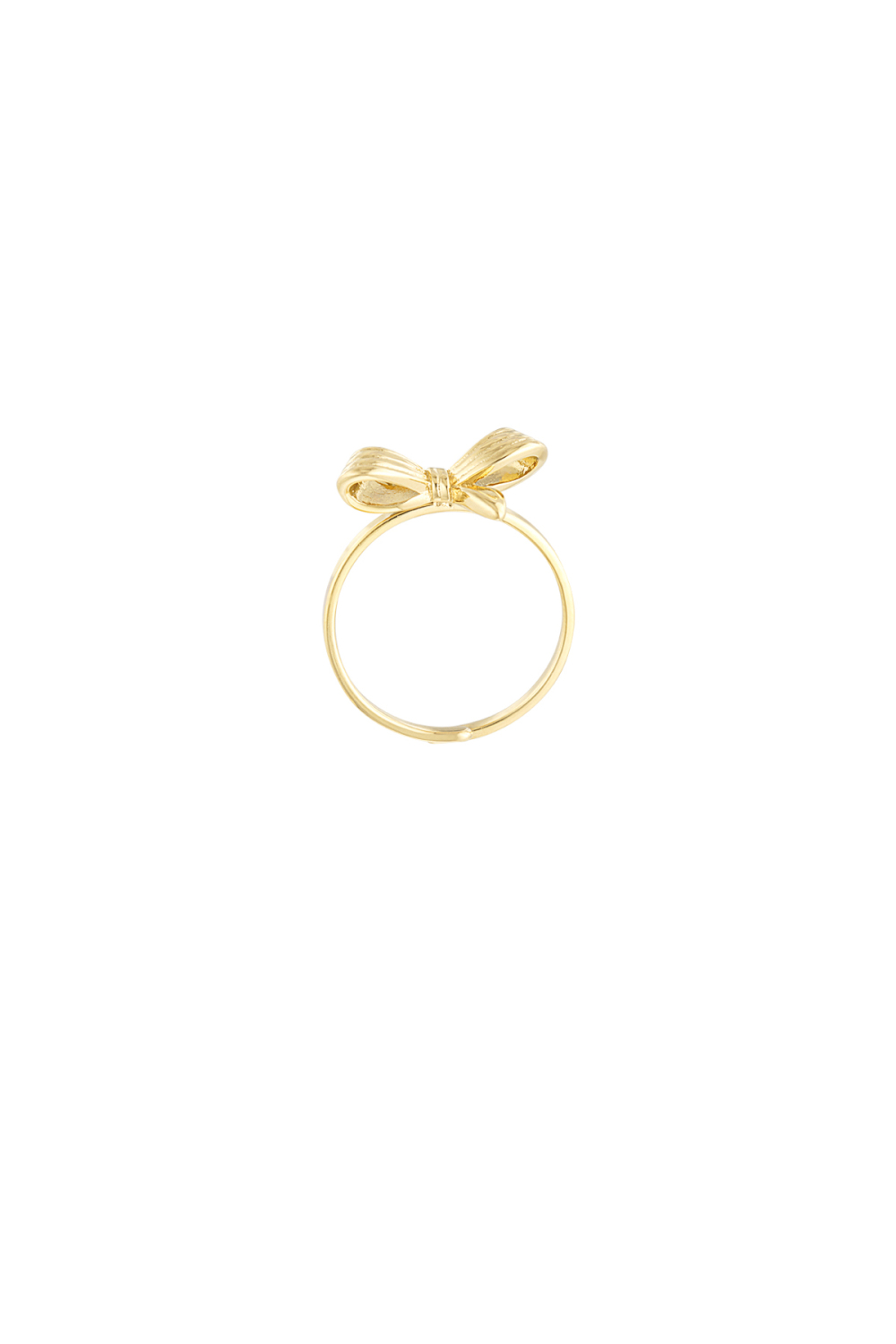 Bague Noeud Inversé - Doré  Image3