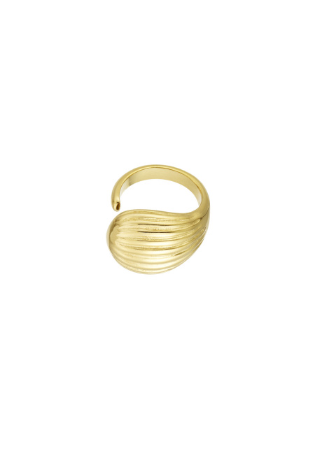 bague vague texturée 2