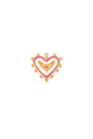 Charm Funky Love - Rose Orangé h5 