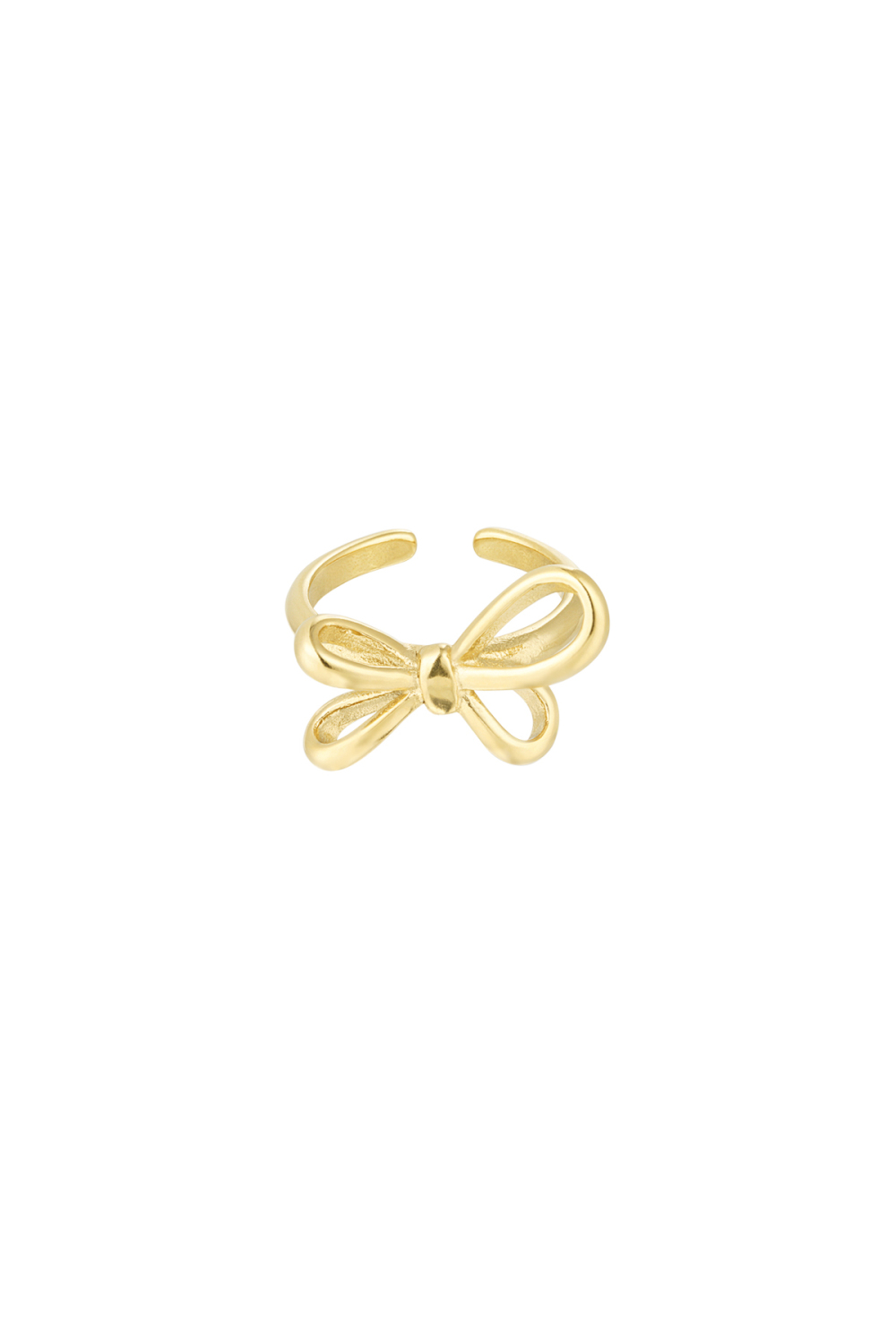 Bague Noeud Papillon - Doré 