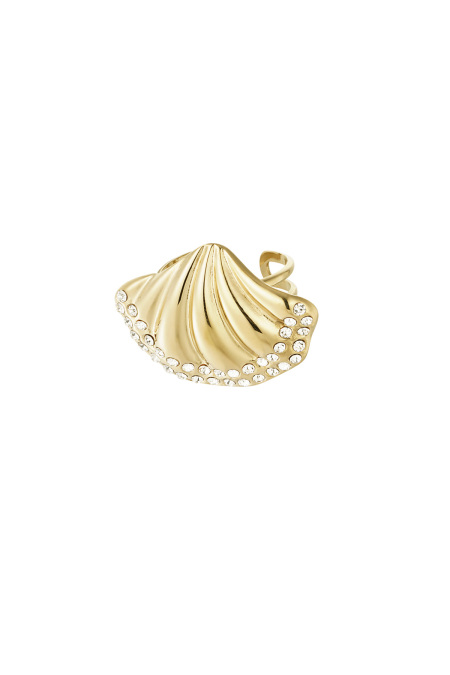 bague coquille chatoyante