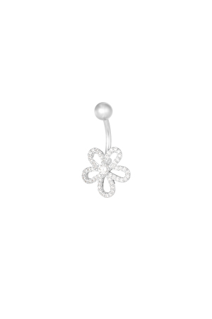 Piercing Nombril Fleur Charmée h5 