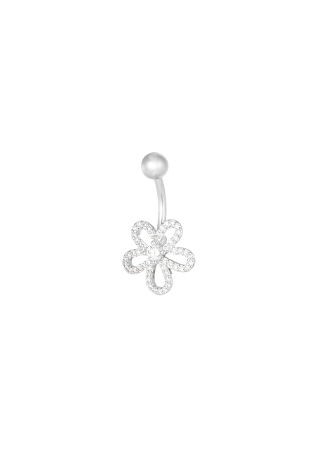 piercing nombril fleur charmée