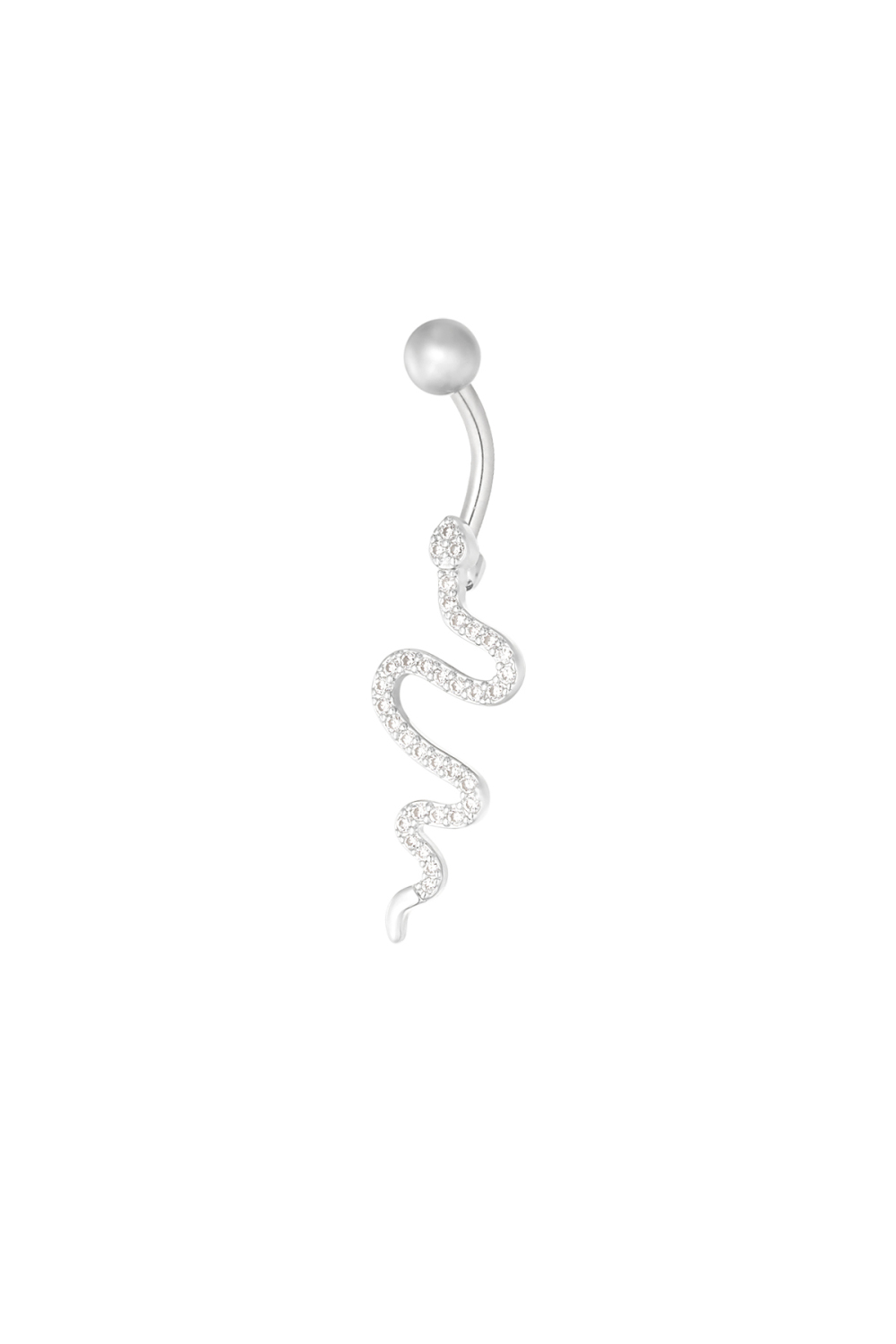 Piercing Nombril Esprit Serpent - Doré 