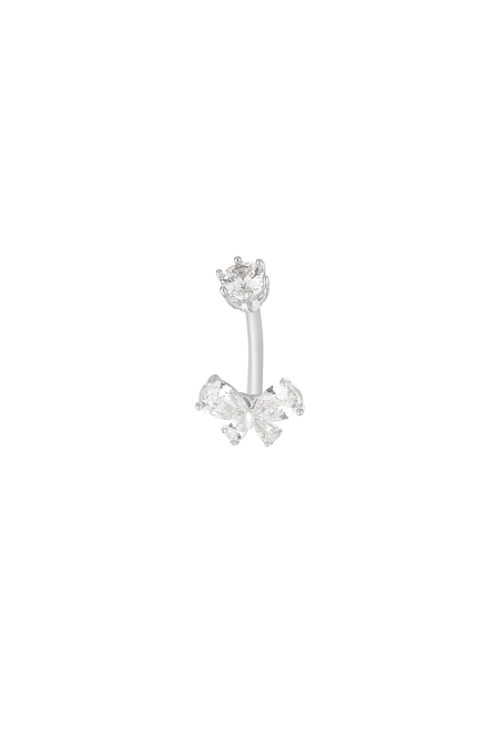 piercing nombril papillon céleste