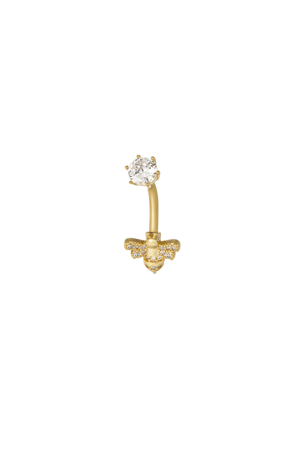 Piercing Nombril Abeille Occupée 