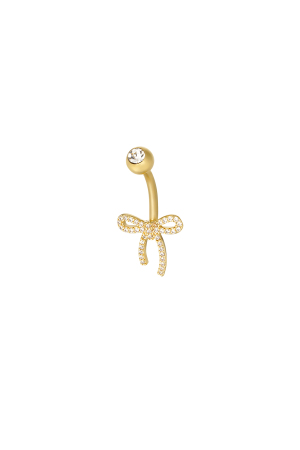 Piercing Nombril Noeud Crépuscule - Doré h5 