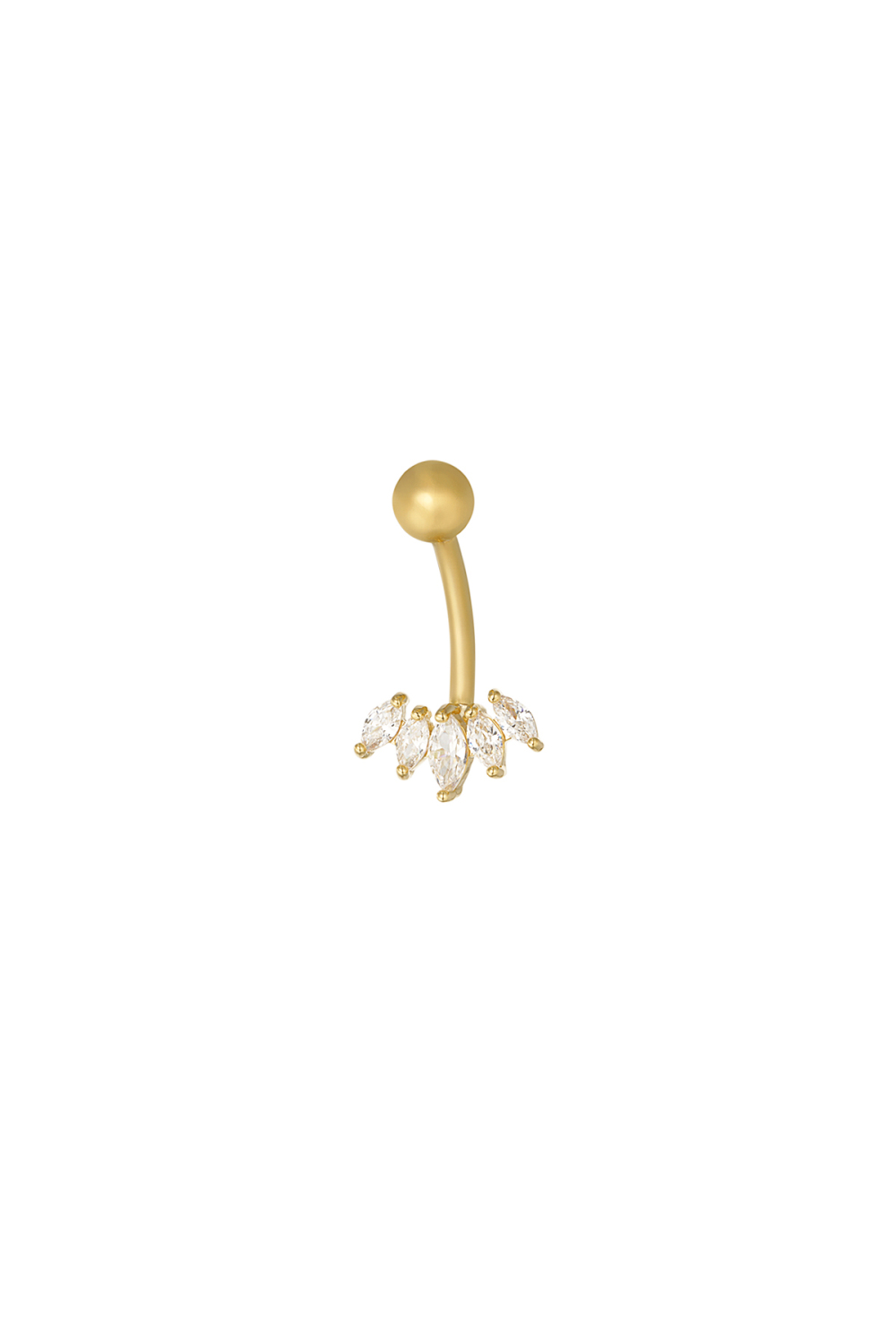 Piercing Nombril Twinkle Belly - Doré 