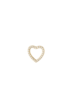 Piercing Nombril Coeur Pour Tous - Doré h5 