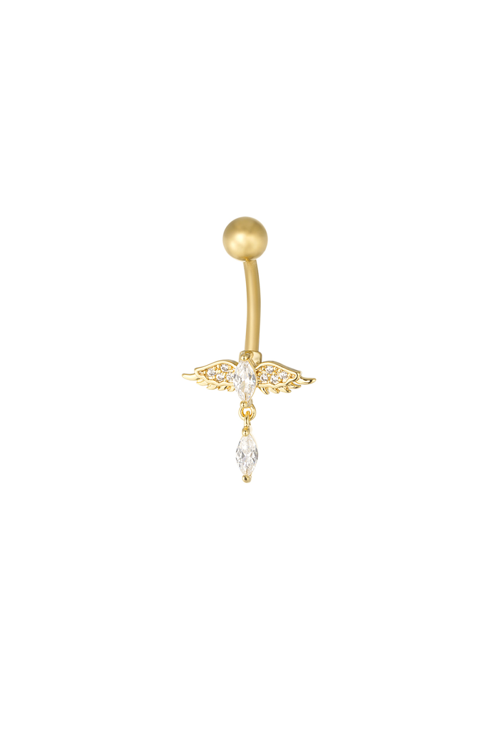 Piercing Nombril Gleam & Glow - Doré 