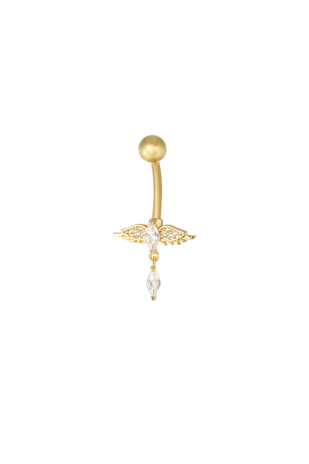 Piercing nombril Gleam & Glow - doré