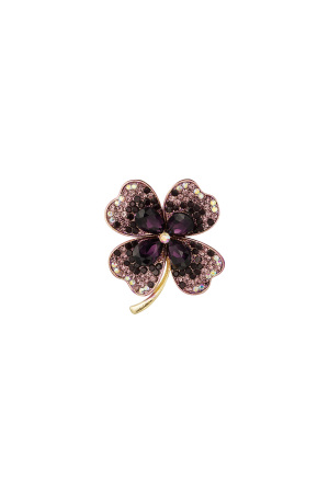 Broche Porte-Bonheur - Violette h5