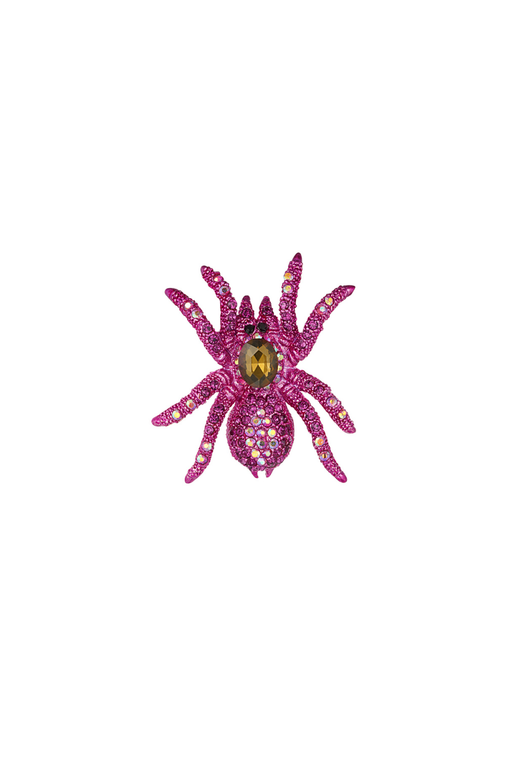 Broche Araignée Scintillante 