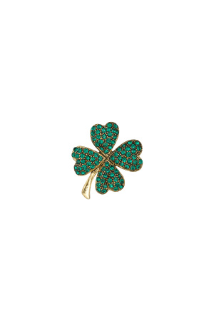 Broche Trèfle À Quatre Feuilles h5 
