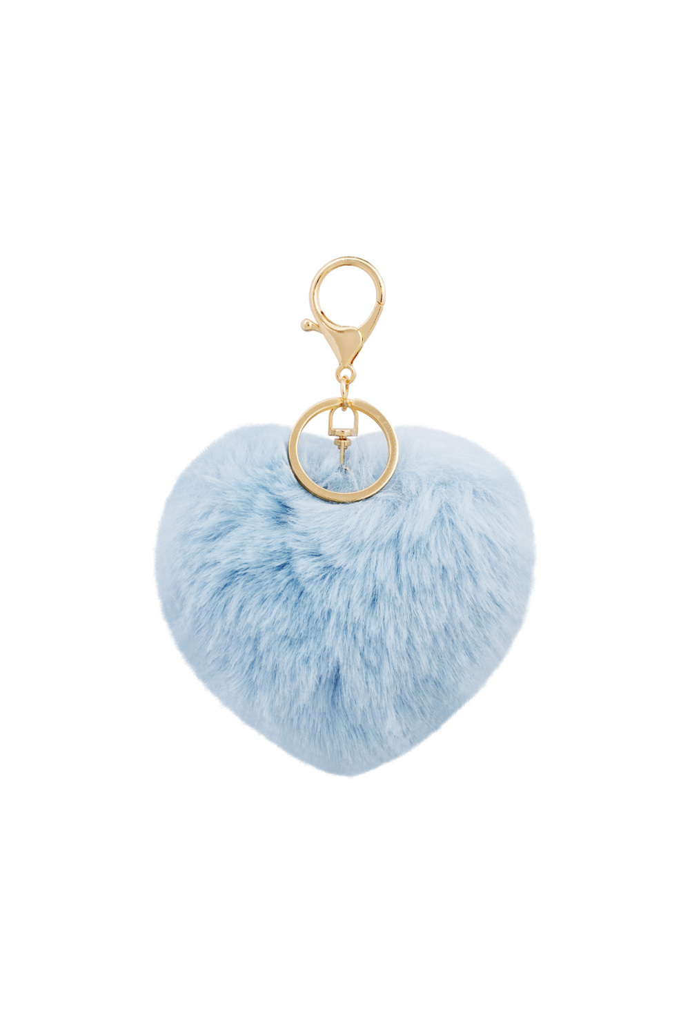 Porte-Clés Coeur À Pelucher